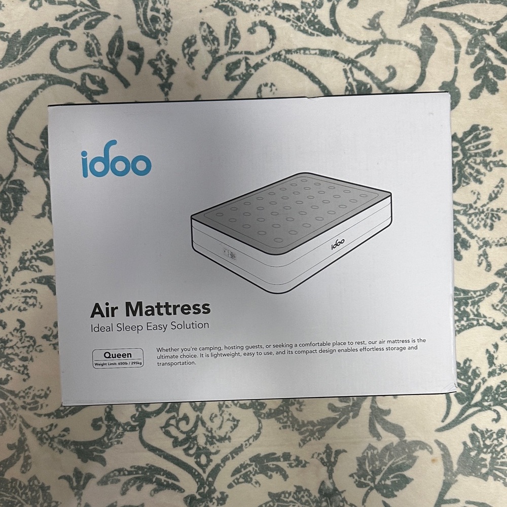 Air Mattress - Queen Size, Gray - Picture 4 of 5